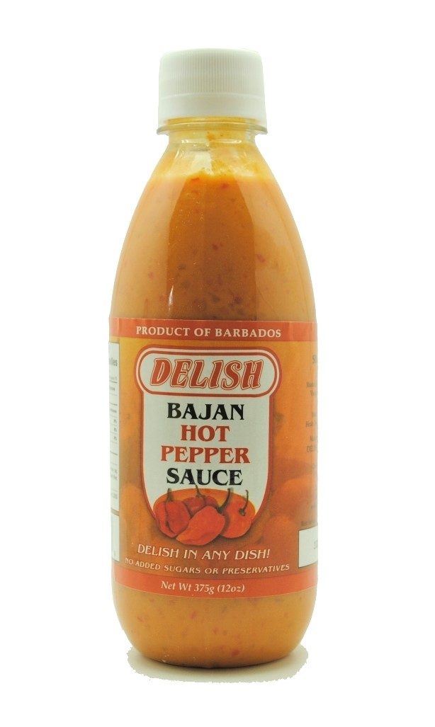 DELISH BAJAN HOT PEPPER SAUCE 375G