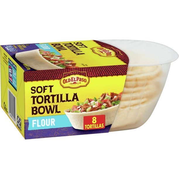 OEP SOFT TORTILLA BOWL 6.7 OZ