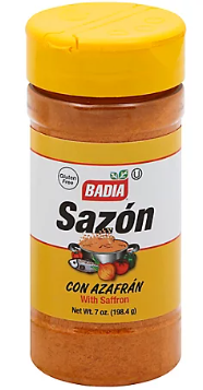 BADIA SAZON W/ SAFFRON 7 OZ