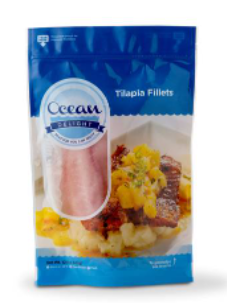 OCEAN DELIGHTS TILAPIA FILLETS