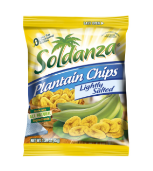 SOLDANZA LIGHTLY SALT PLANTAIN 45 G