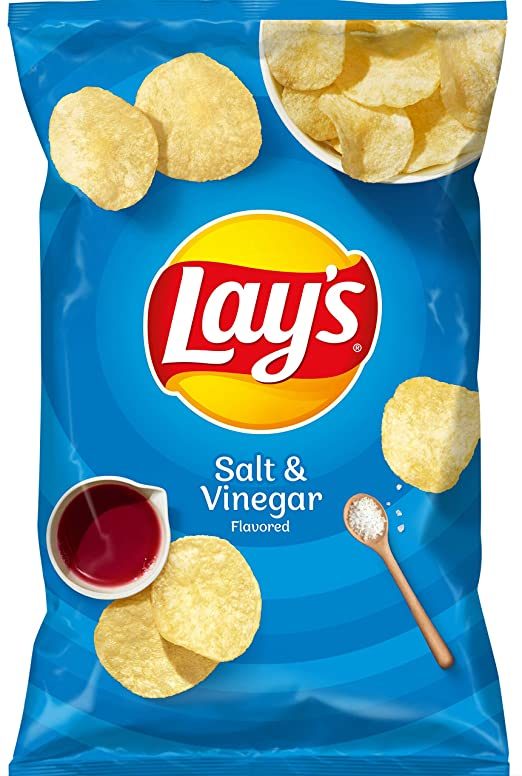LAYS SALT & VINEGAR 6.5OZ