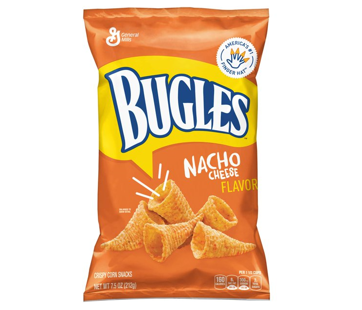 BUGLES NACHO CHEESE 7.5 OZ