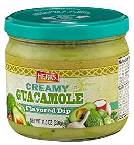 HERRS CREAMY GUACAMOLE FLAVOURED DIP 15OZ