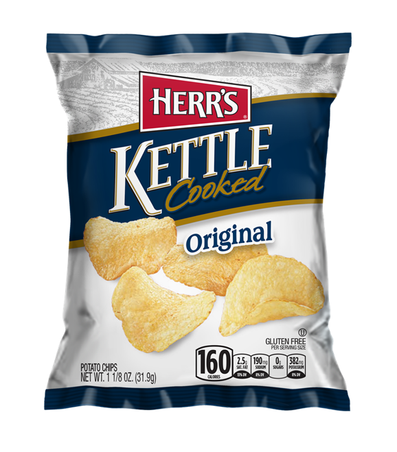 HERRS KC ORIGINAL POTATO CHIPS 6OZ