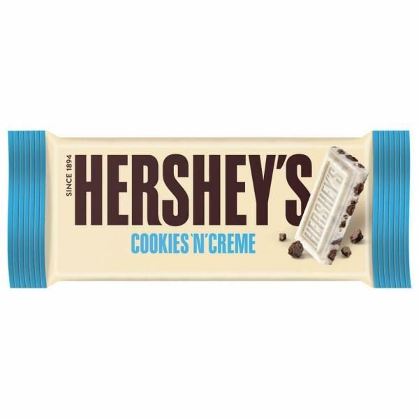 HERSHEYS COOKIES & CREAM BAR 40G