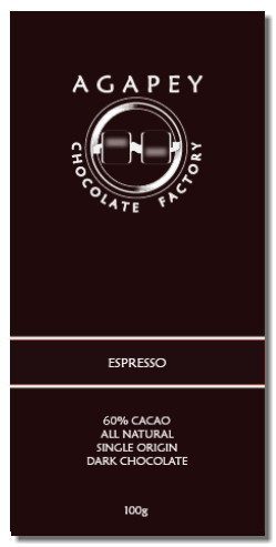 AGAPEY CHOCOLATE ESPRESSO 100G