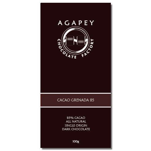 AGAPEY CHOCOLATE CACAO GRENADA 85% 100G