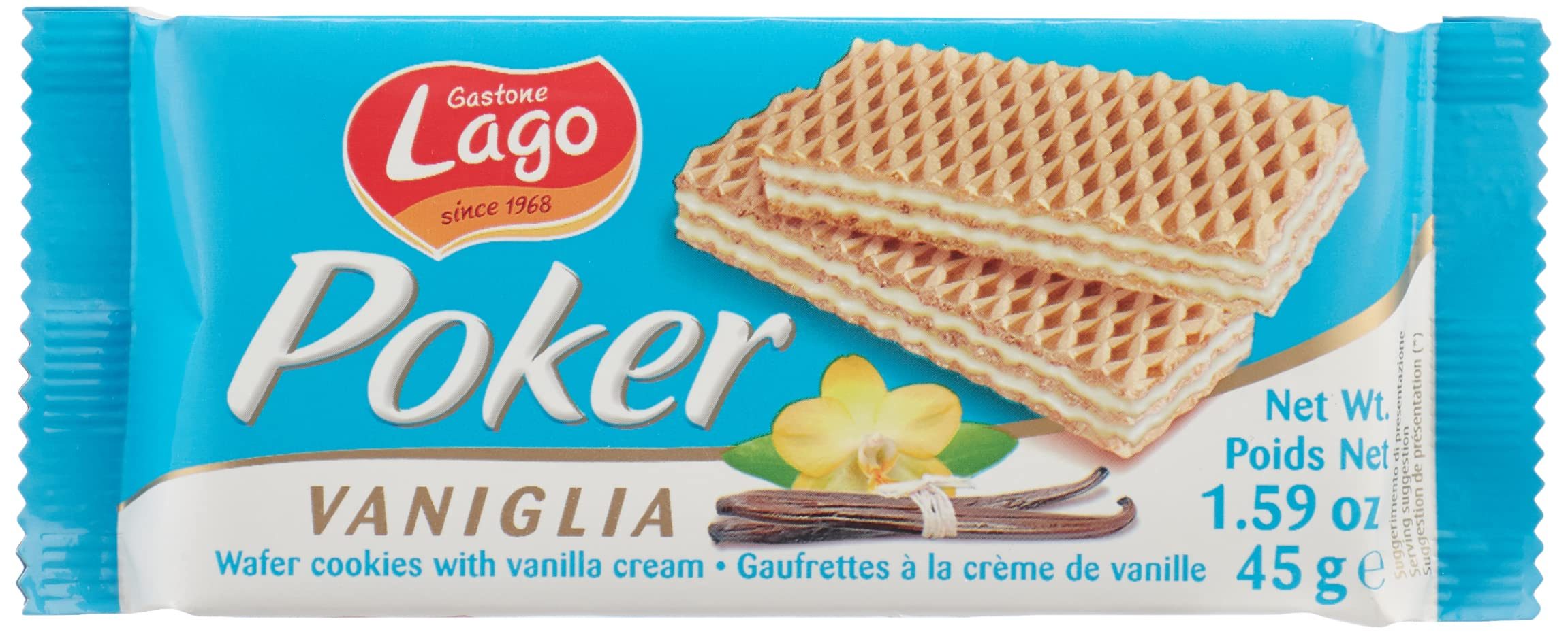 POKER VANILLA WAFER 45 G