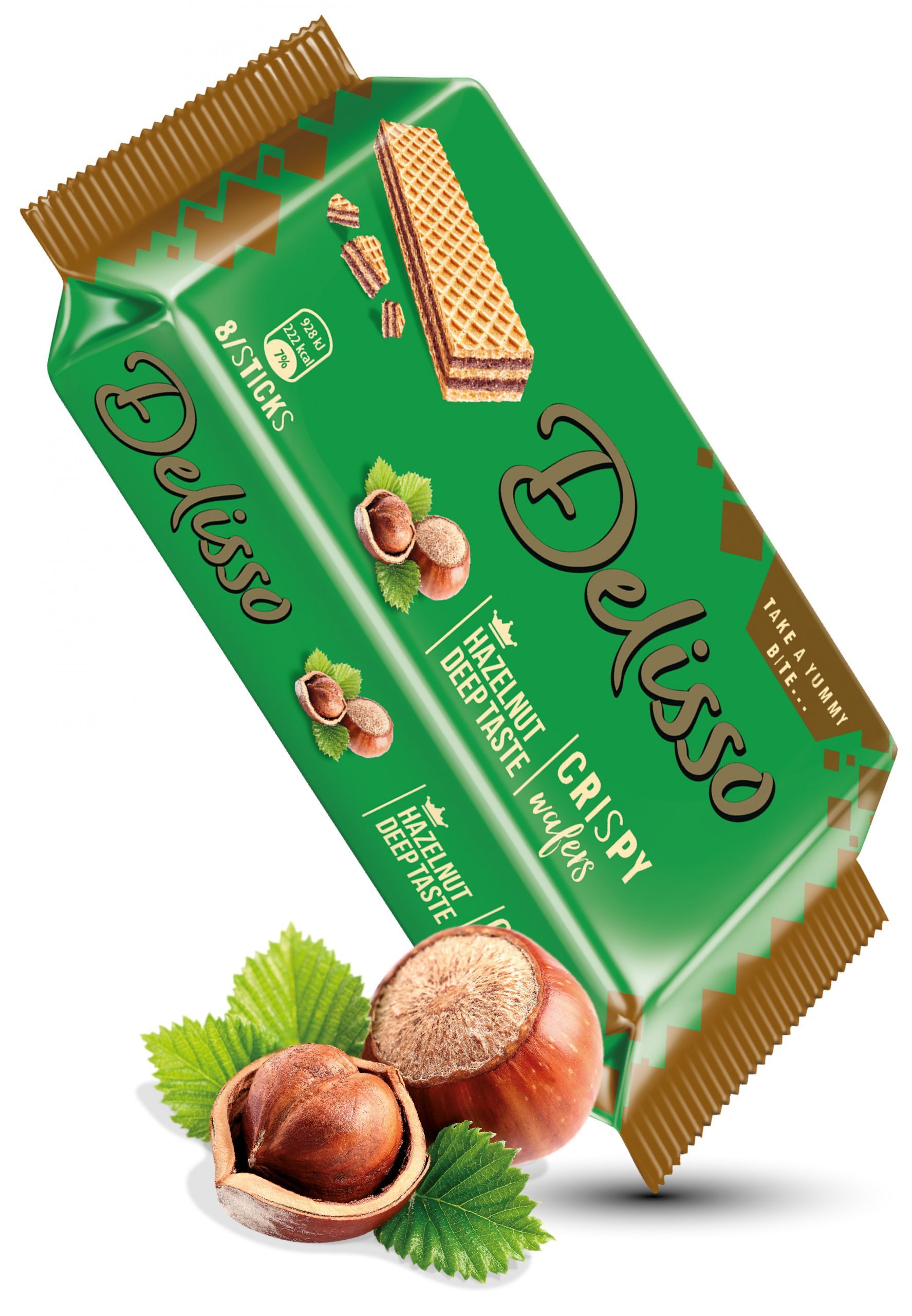 DELISSO HAZELNUT WAFER 30G