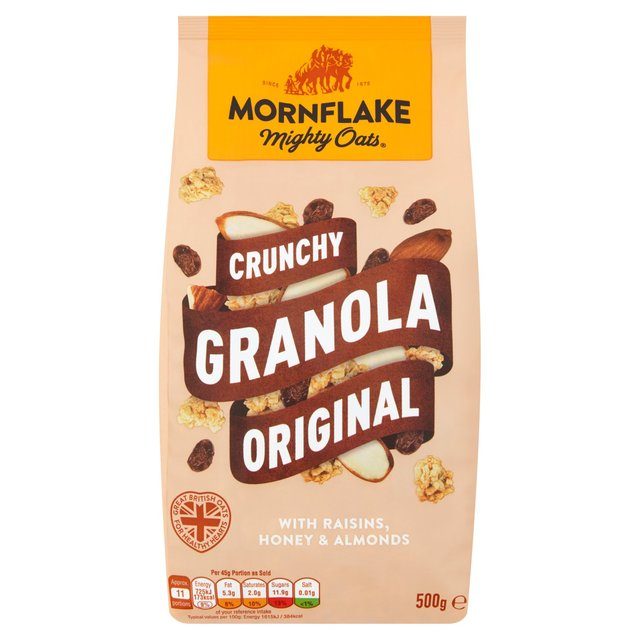 MORNFLAKE ORIGINAL GRANOLA OAT CRUNCH 500G