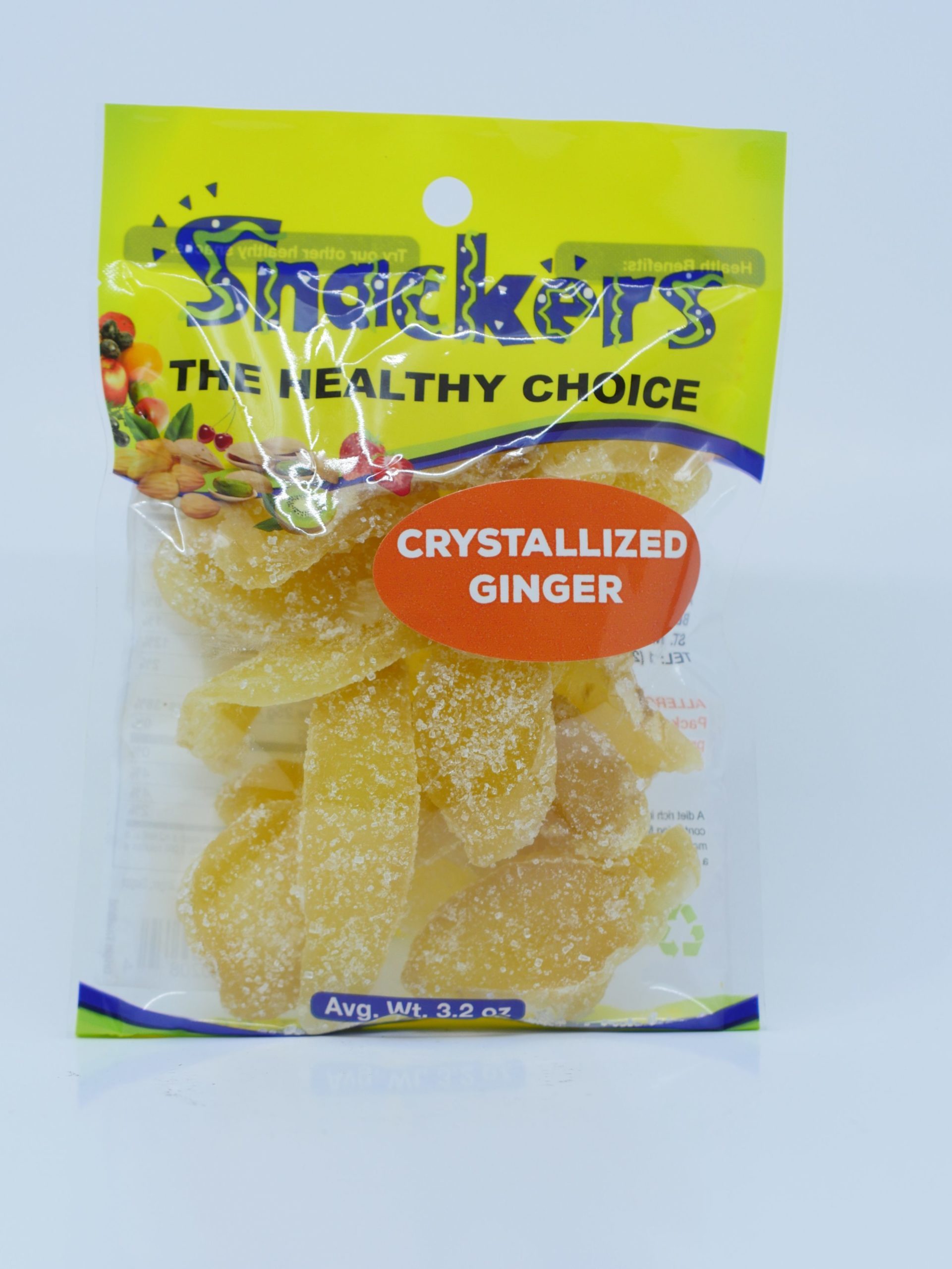 SNACKERS GINGER 3.2 OZ