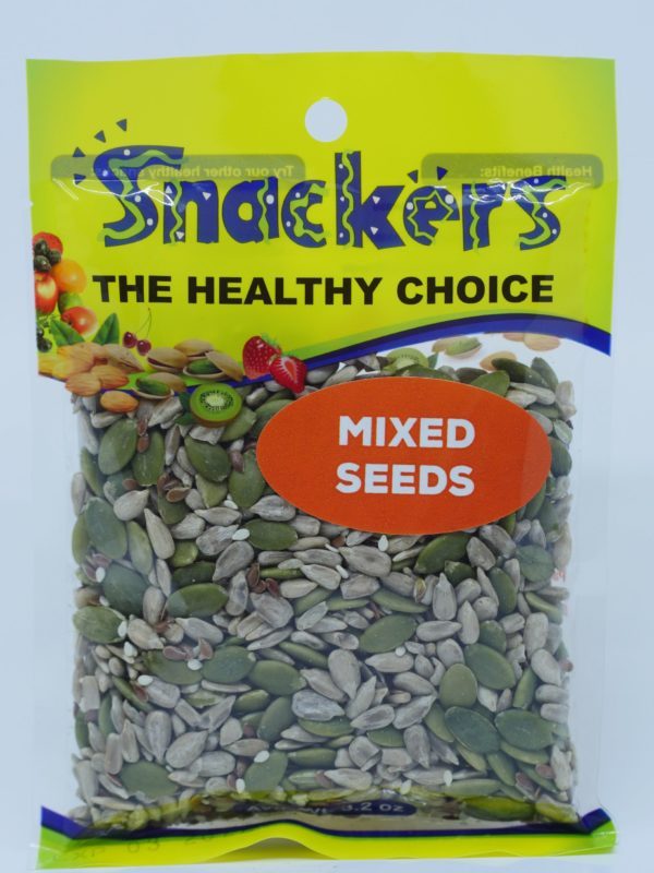 SNACKERS MIXED SEEDS 3.2 OZ
