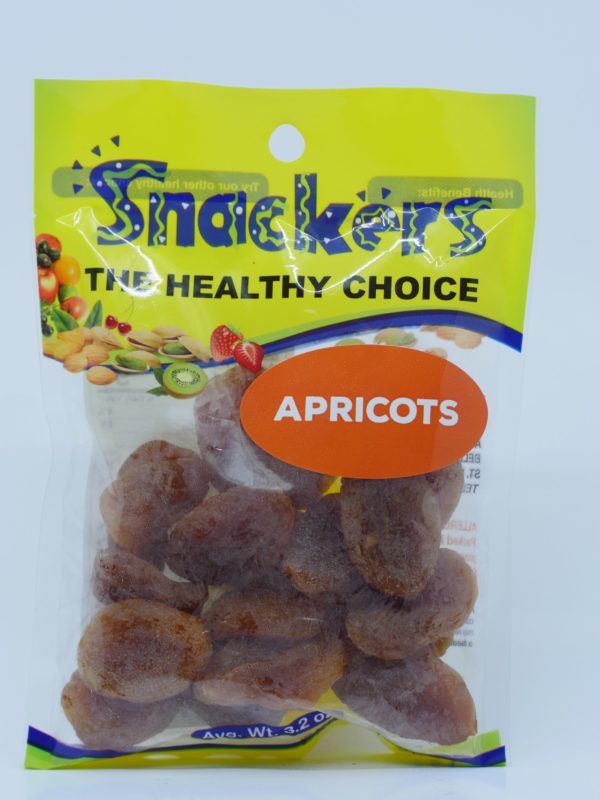 SNACKERS APRICOTS 3.2 OZ