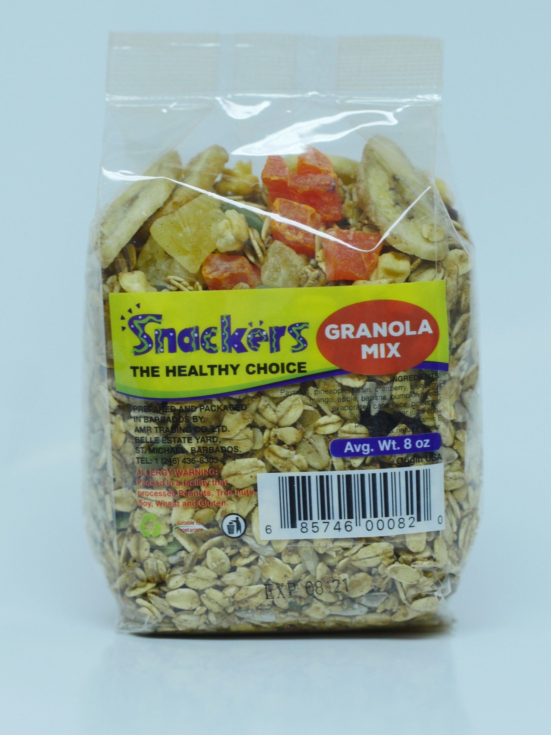 SNACKERS GRANOLA MIX 8 OZ