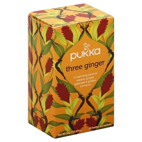PUKKA THREE GINGER TEA 20CT