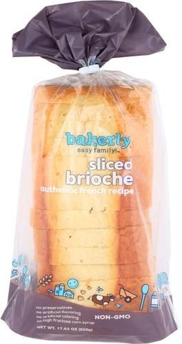 BAKERLY SLICED BRIOCHE LOAF 17.64 OZ