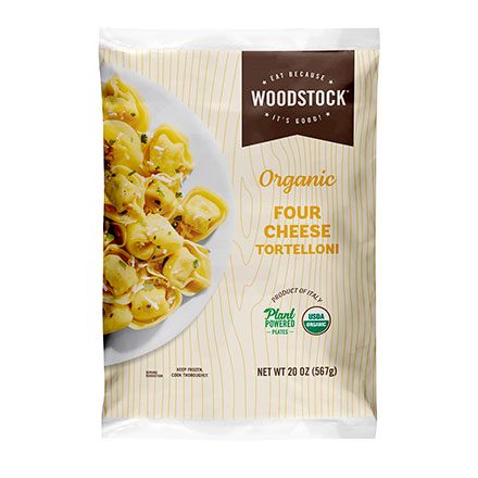 WOODSTOCK ORG 4 CHS TORTELLONI 20OZ