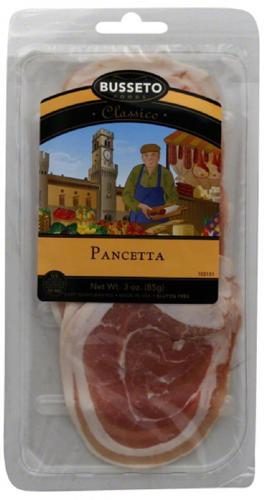 BUSSETO SLICED PANCETTA 3OZ