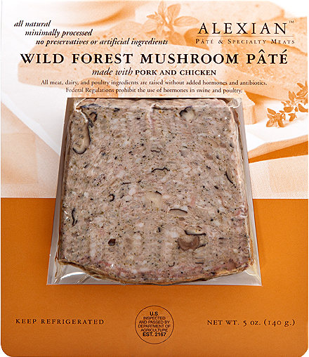 ALEXIAN WILD FOREST MUSHROOM PATE 5 OZ
