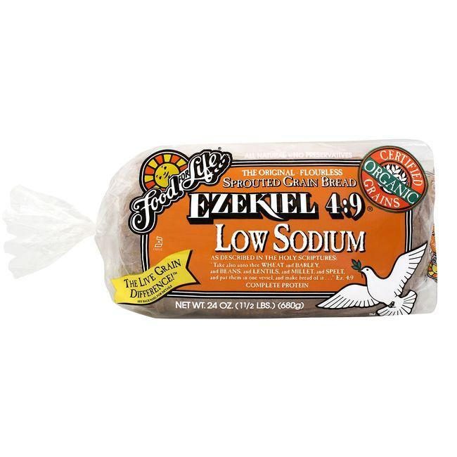 FOOD FOR LIFE LOW SODIUM BREAD 24OZ