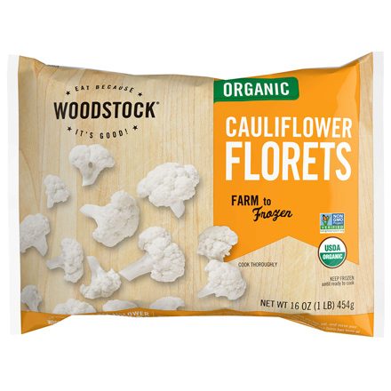 WOODSTOCK FRZN CAULIFLOWER FLORETS 16 OZ.
