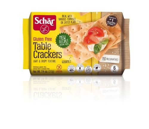 SCHAR GF TABLE CRACKERS 7.4 OZ