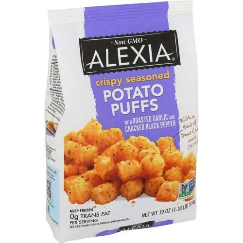 ALEXIA SEASONED POTATO PUFFS 19OZ