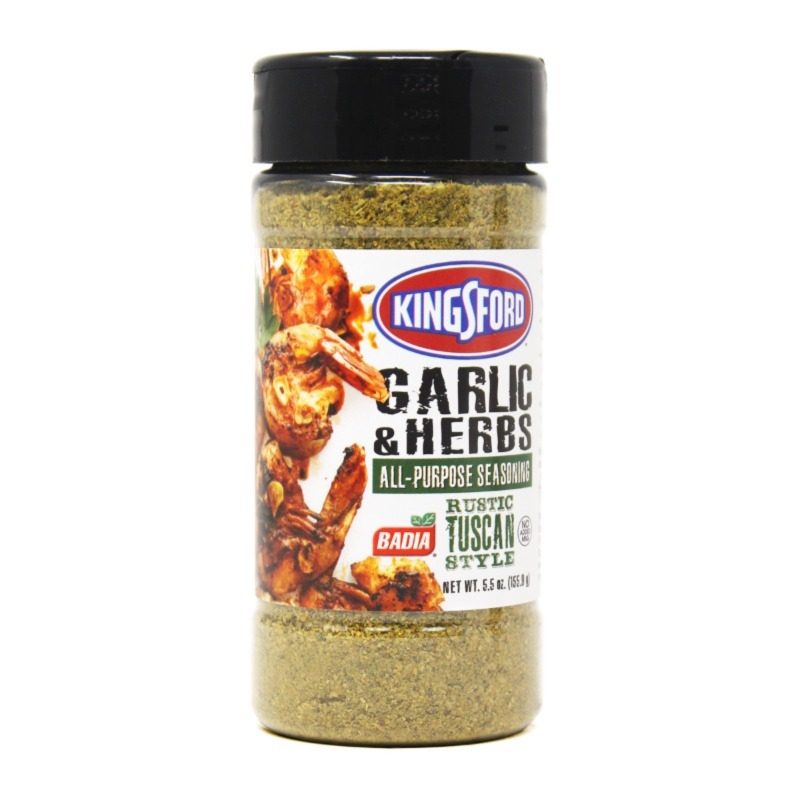 BADIA GARLIC HERB SEASONING 5.5 OZ