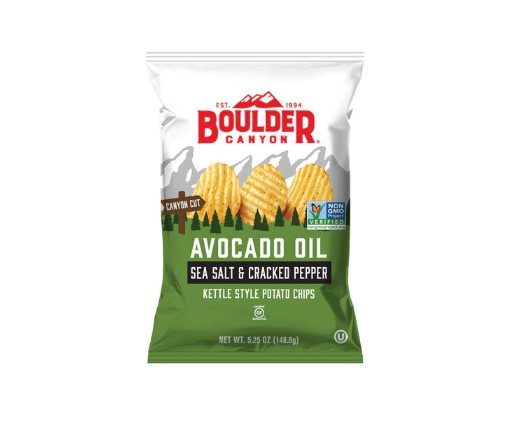 BOULDER SEA SALT CRACKED PEPPER CHIPS 5.25 OZ