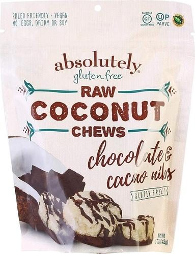 ABSOLUTELY GF CHOCOLATE NIB CHEWS 5OZ