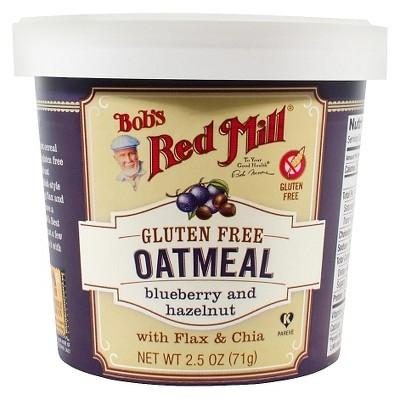 BOBS RED MILL BLUEBERRY HAZELNUT OATMEAL 2.5OZ
