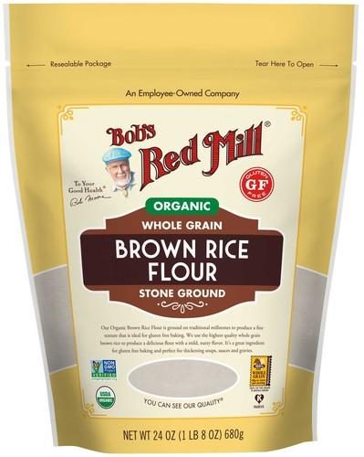 BOBS RED MILL BROWN RICE FLOUR ORG 24 OZ