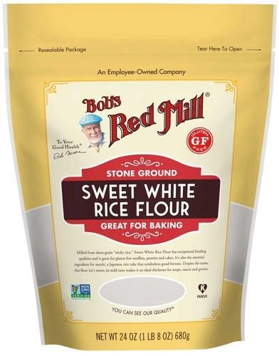 BOBS RED MILL SWEET WHITE RICE FLOUR 24OZ