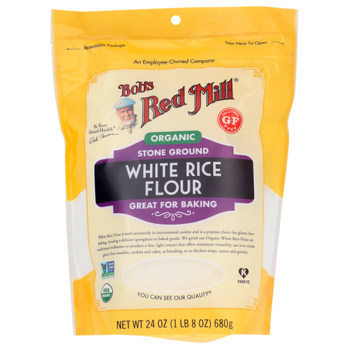 BOBS RED MILL WHITE RICE FLOUR ORG 24 OZ