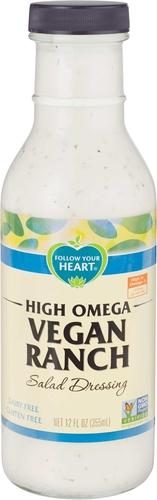 FOLLOW YOUR HEART VEGAN RANCH DRESSING 12OZ