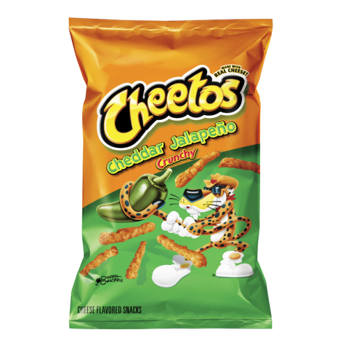 CHEETOS CRUNCHY CHEDDAR JALAPENO 8OZ