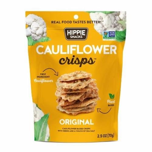 HIPPIE SNACKS ORIGINAL CAULIFLOWER CRISPS 2.5OZ