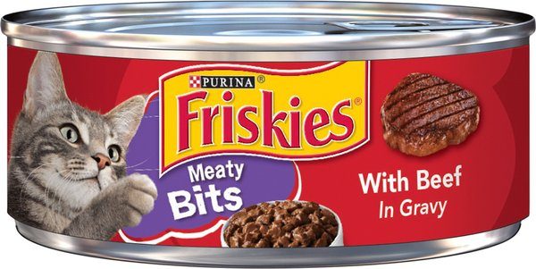 FRISKIES MEAT BITS BEEF 5.5OZ
