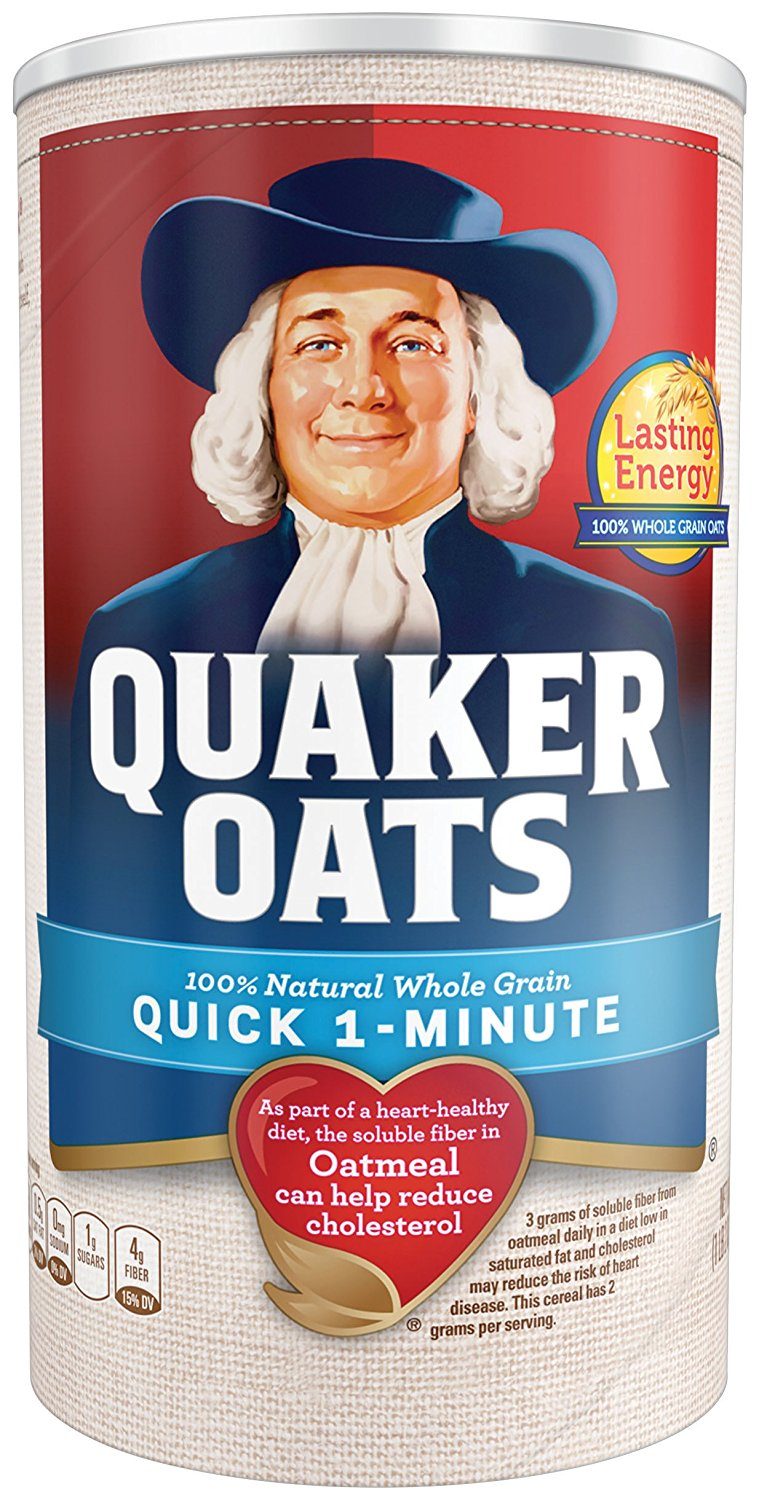QUAKERS QUICK OATS 18OZ