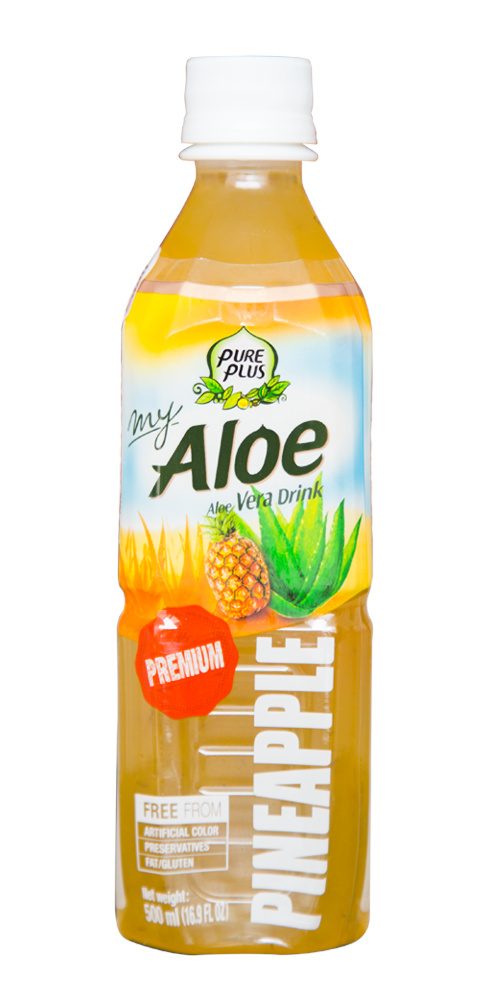 PURE PLUS ALOE WATER PINEAPPLE 16.9OZ