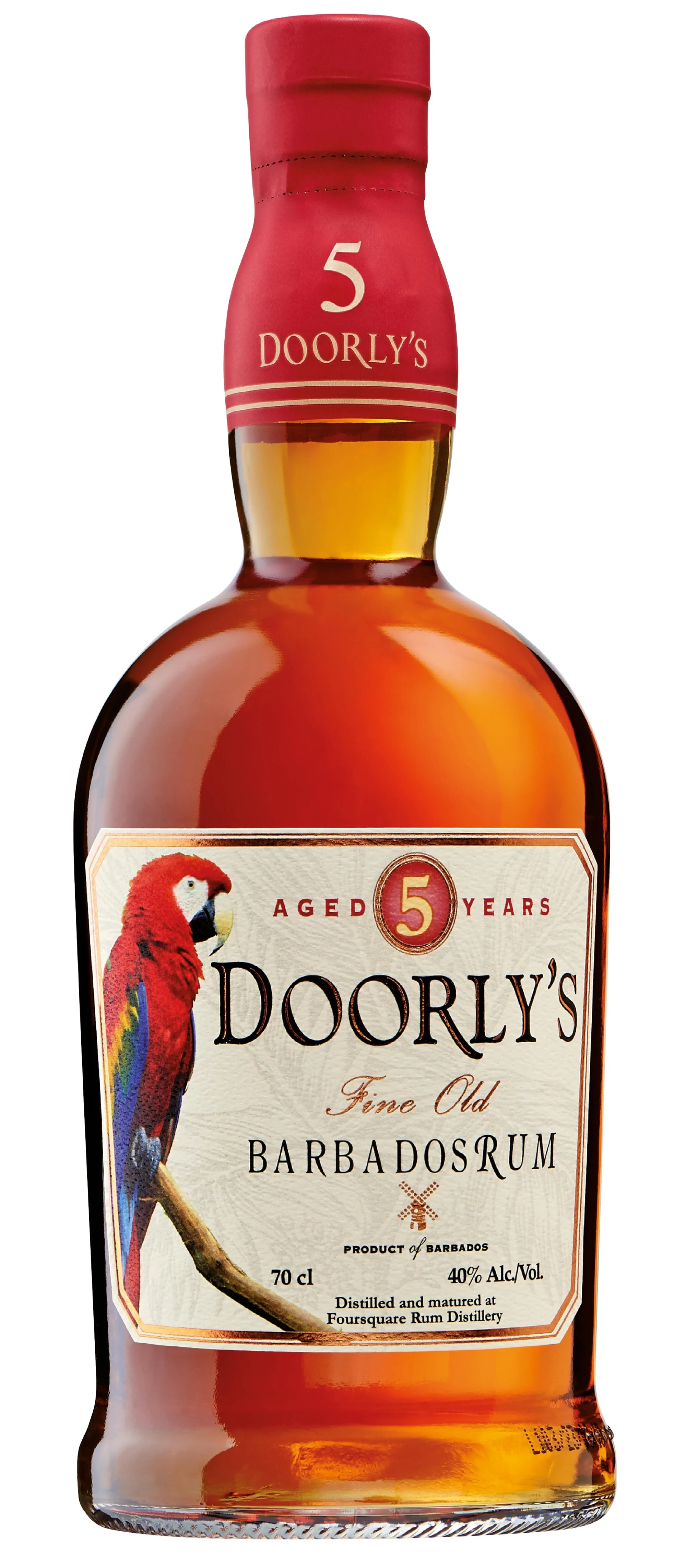 DOORLYS 5YR FINE OLD RUM 700 ML