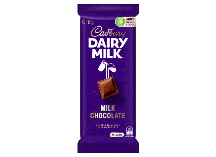 CADBURY DAIRY MILK 180GM