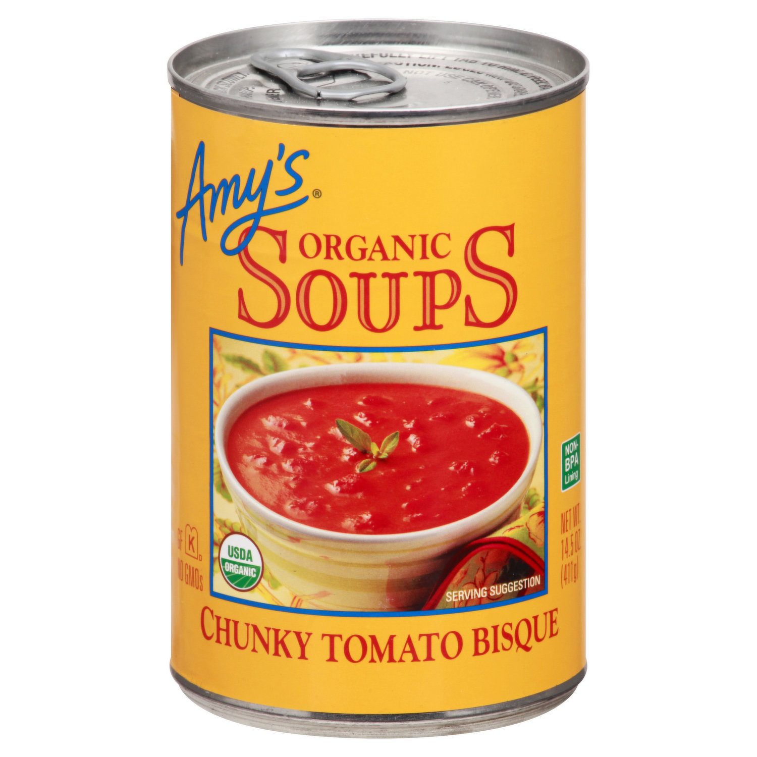 AMYS CHUNKY TOMATO BISQUE ORGANIC 14.5OZ