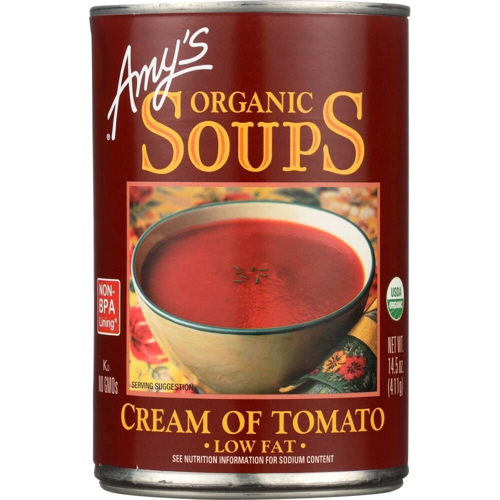 AMYS CREAM OF TOMATO SOUP LOWFAT 14.5OZ