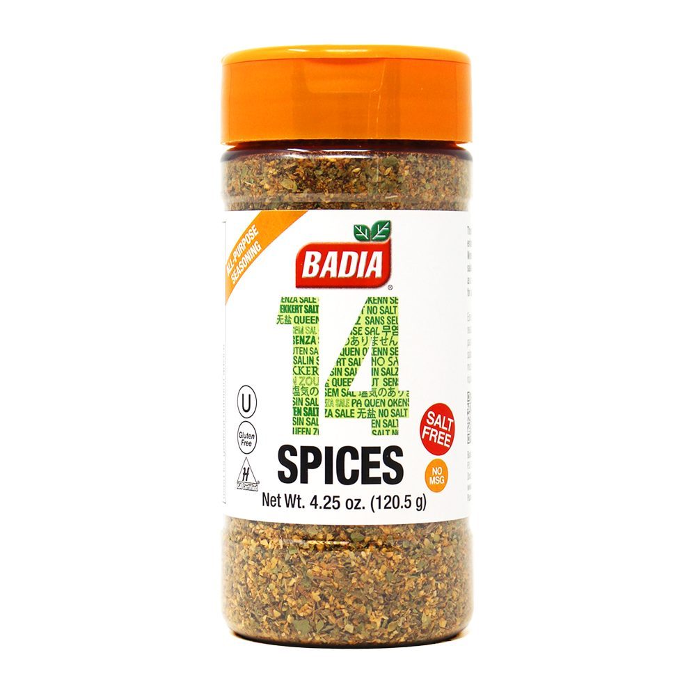 BADIA 14 SPICES ALL PURPOSE SEASONING 4.25OZ