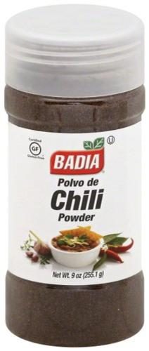 BADIA CHILI POWDER JAR 9OZ