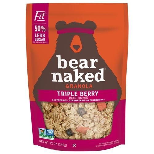 BEAR NAKED TRIPLE BERRY GRANOLA 12OZ
