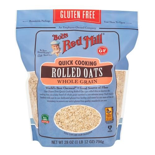 BOBS RED MILL QUICK COOK ROLLED OATS 28OZ