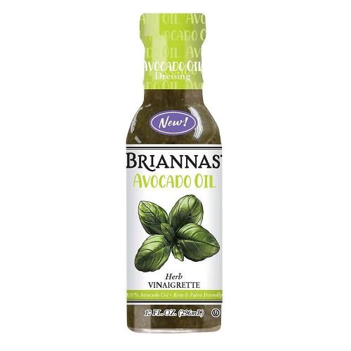 BRIANNAS AVOCADO OIL HERB VINAIGRETTE 10OZ